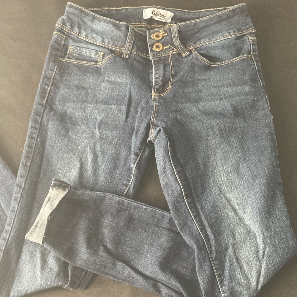 Cropped jeans